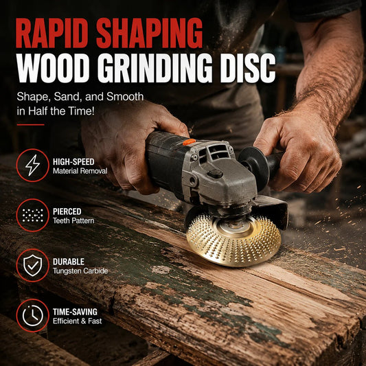 Wood Carving Disc Set - The Ultimate Woodworking Game Changer
