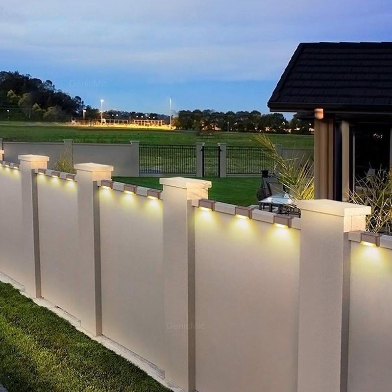 Solar Outdoor Stair Lights (4PCS-4*4.5*8CM)