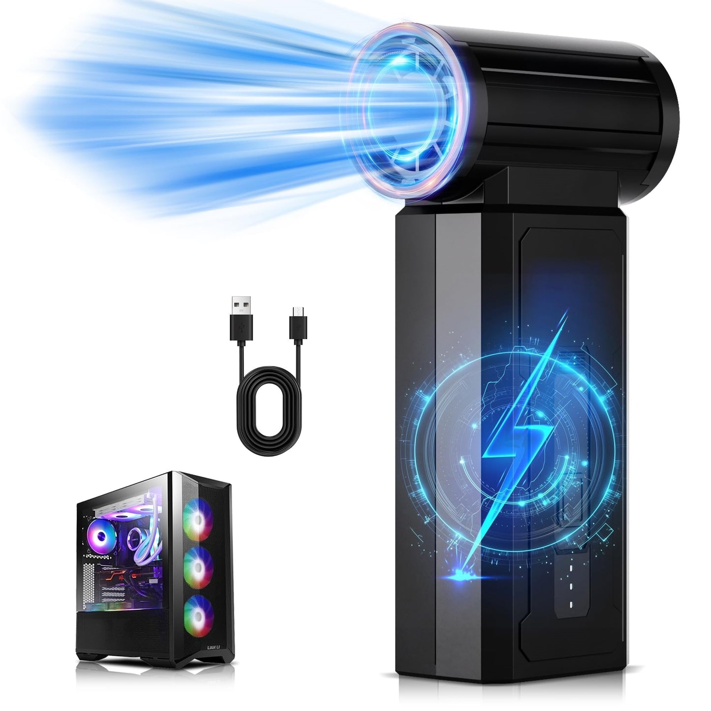 4 Speeds Electric Air Duster