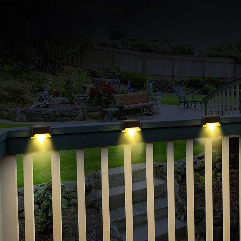Solar Outdoor Stair Lights (4PCS-4*4.5*8CM)