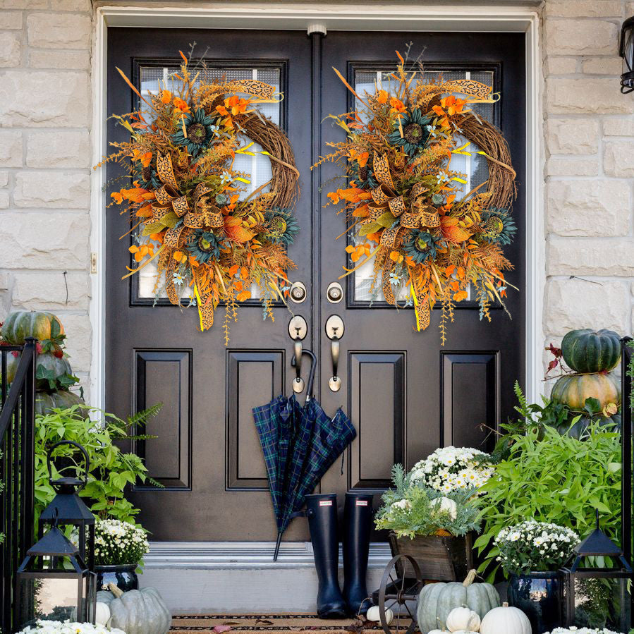 🍇Autumn Grapevine Wreath