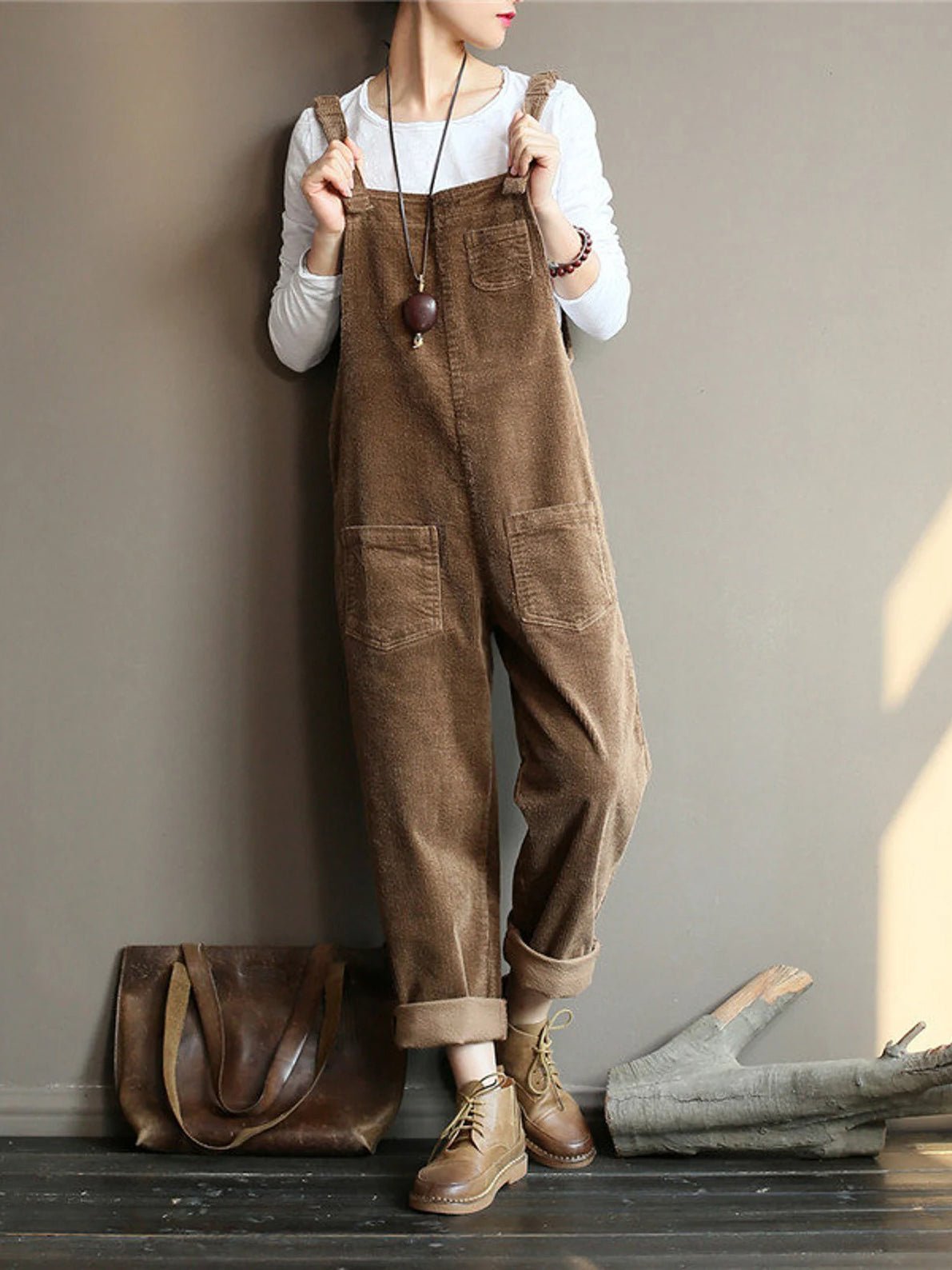 2026 NEW Wide Leg Corduroy Overalls