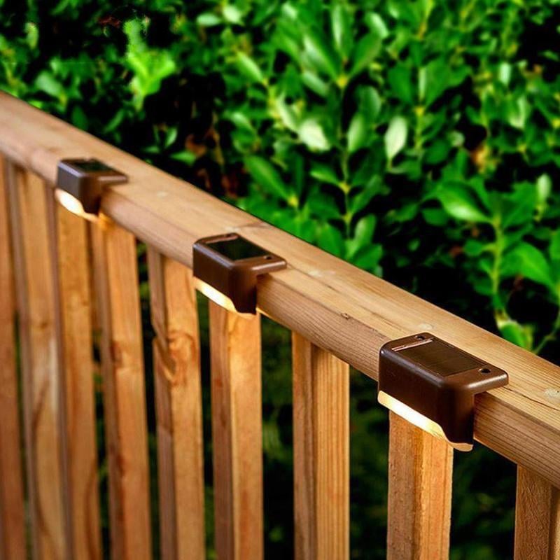 Solar Outdoor Stair Lights (4PCS-4*4.5*8CM)