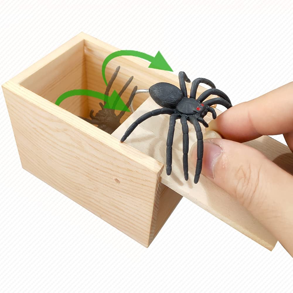 Original Spider Prank Box