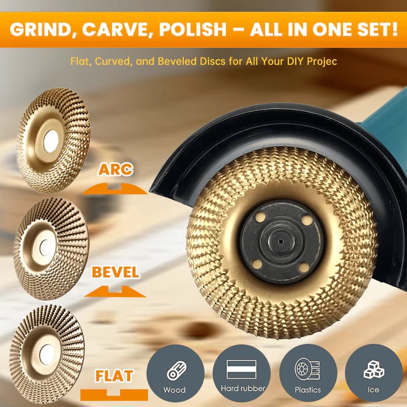 Wood Carving Disc Set - The Ultimate Woodworking Game Changer