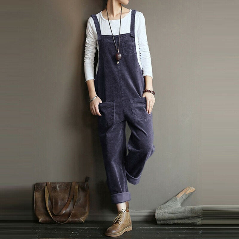 2026 NEW Wide Leg Corduroy Overalls