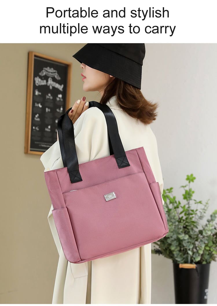 🔥2026 Large Capacity Waterproof Multi Pocket Nylon Shoulder Bag👜