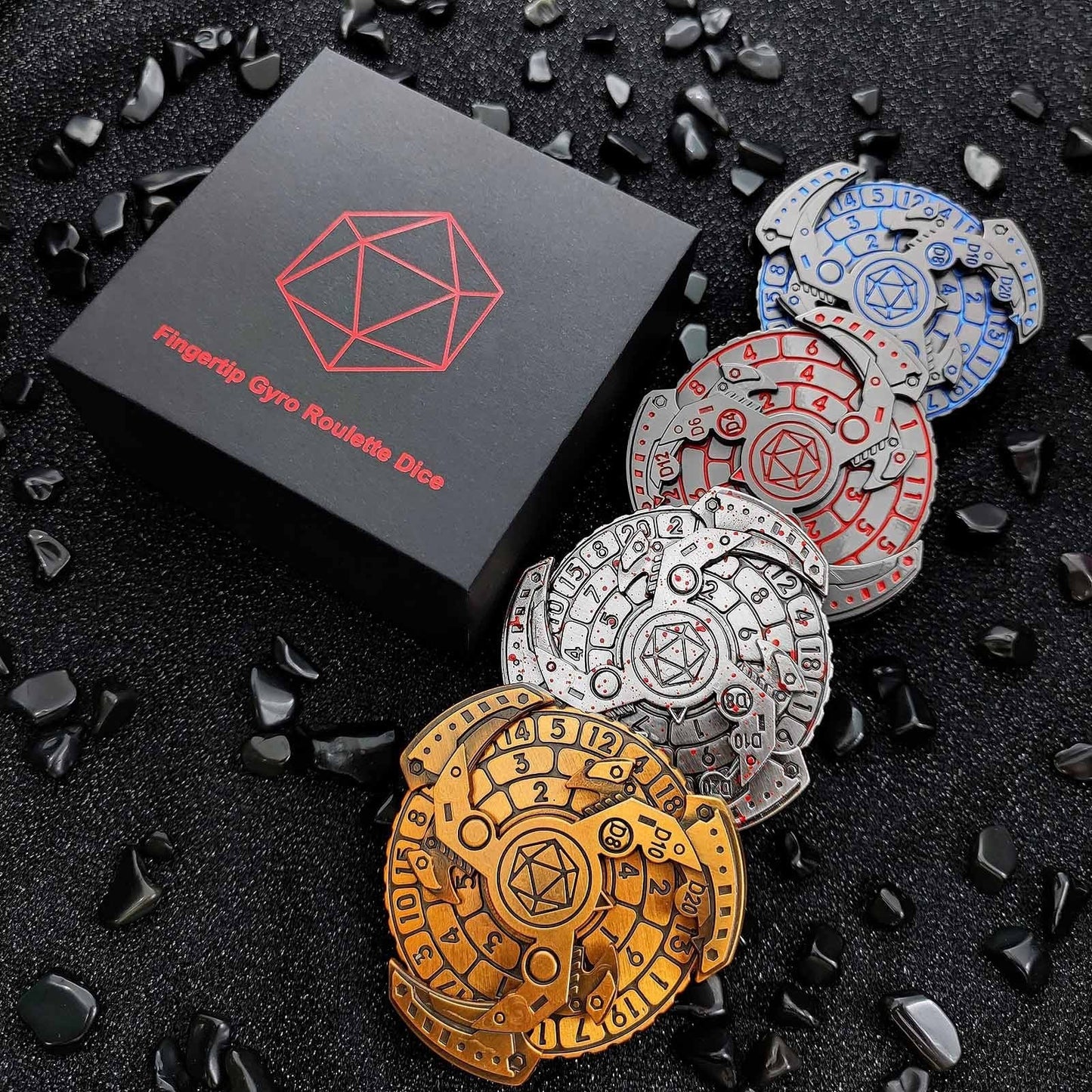🔥🔥Metal Dice Spinner