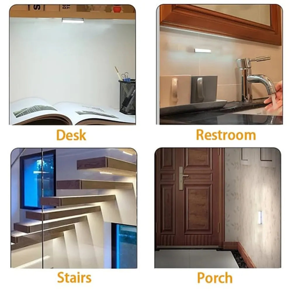 🏆🔥Punch-free Smart Sensor Magnetic Rechargeable LED Lights⚡