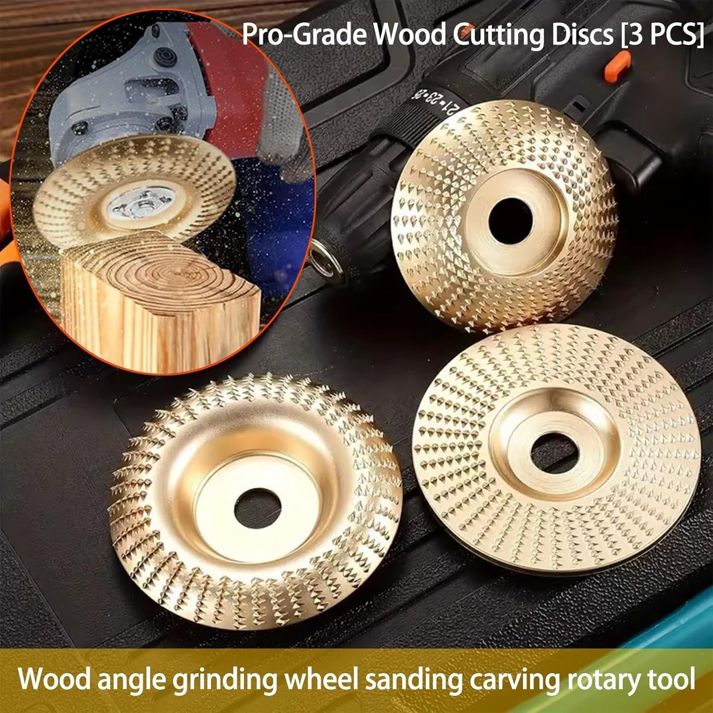Wood Carving Disc Set - The Ultimate Woodworking Game Changer
