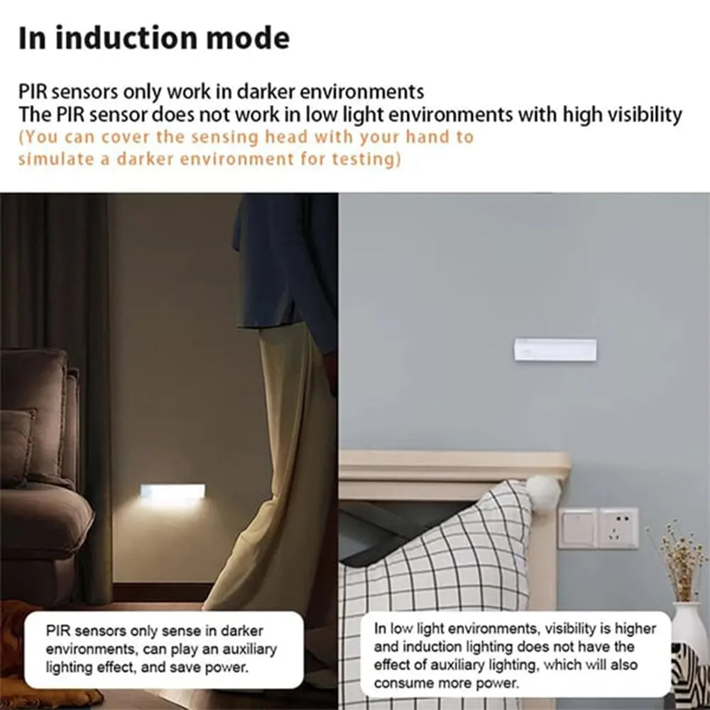 🏆🔥Punch-free Smart Sensor Magnetic Rechargeable LED Lights⚡