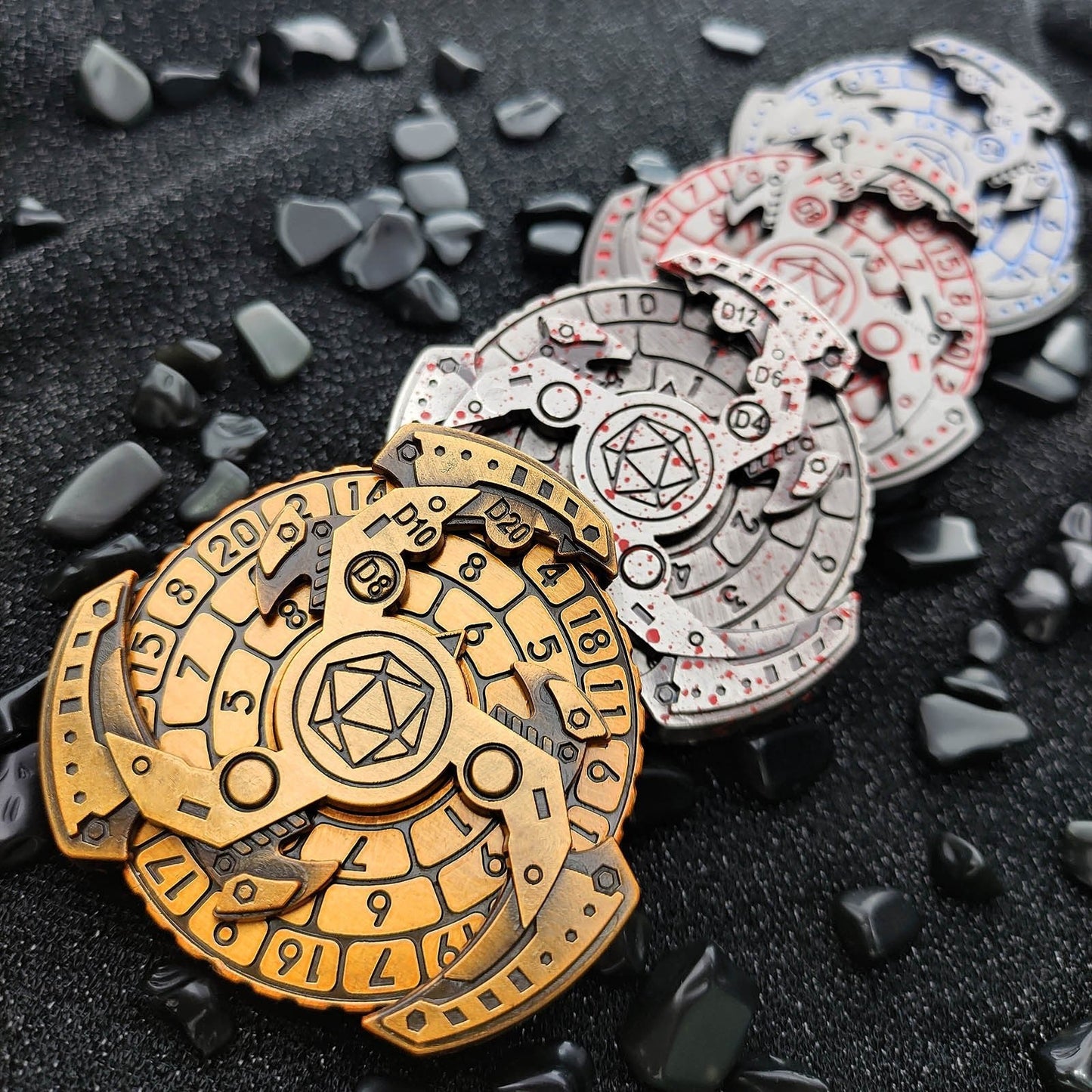 🔥🔥Metal Dice Spinner