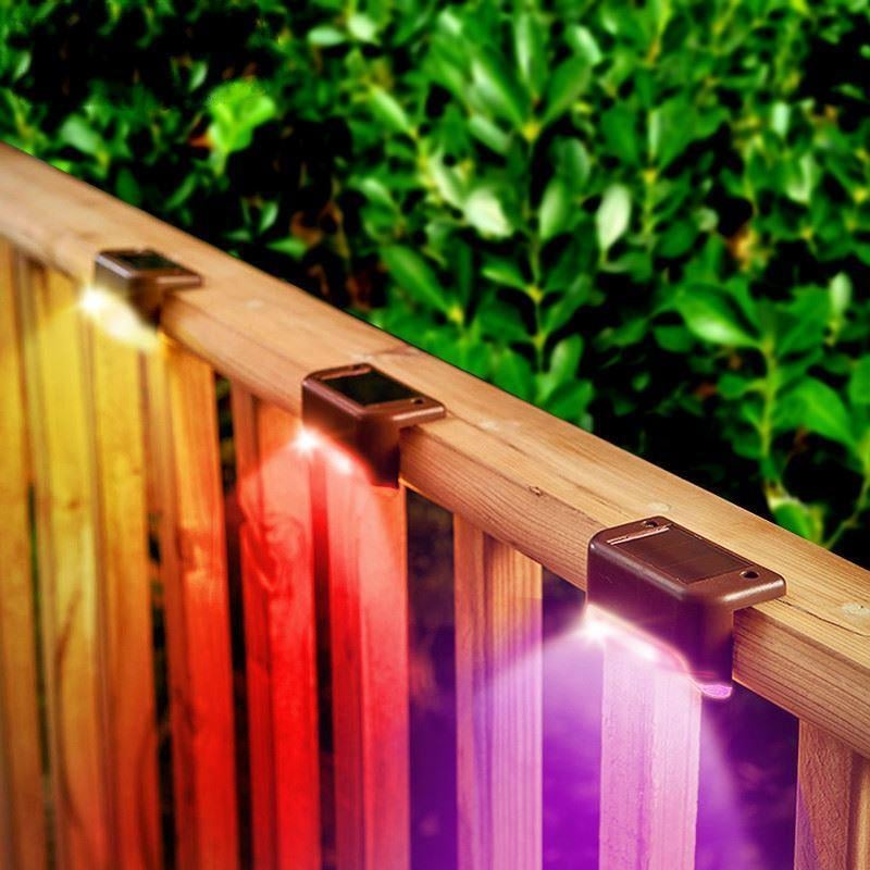 Solar Outdoor Stair Lights (4PCS-4*4.5*8CM)