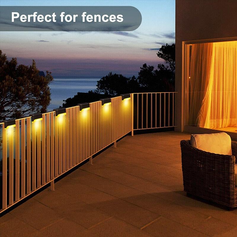 Solar Outdoor Stair Lights (4PCS-4*4.5*8CM)