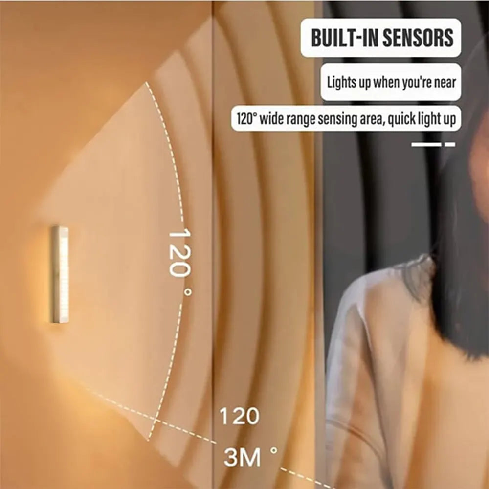 🏆🔥Punch-free Smart Sensor Magnetic Rechargeable LED Lights⚡