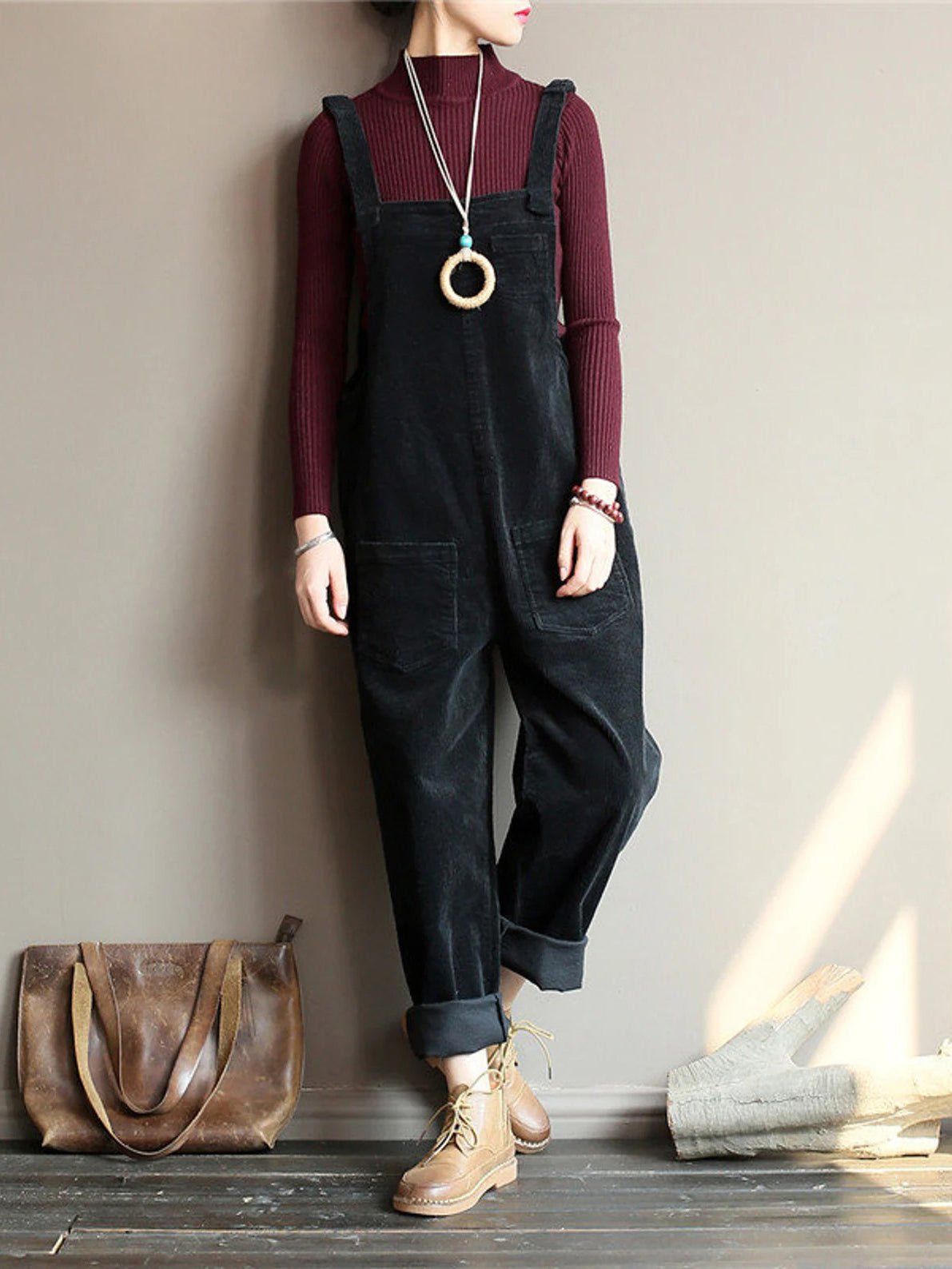 2026 NEW Wide Leg Corduroy Overalls