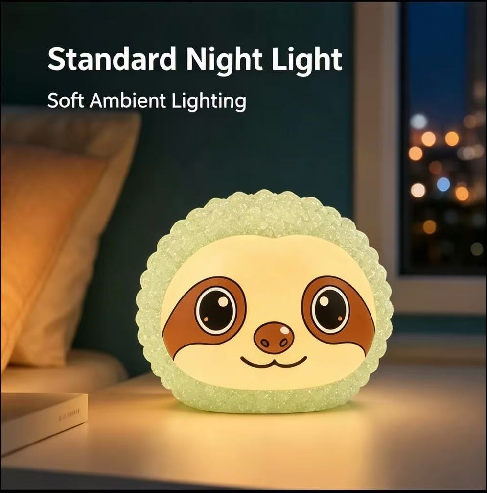 Bluetooth Speaker Night Light, 3 Colors Adjustable LED Lamp, Portable Touch Control Bedside Atmosphere Lamp for Bedroom Home Party Decor