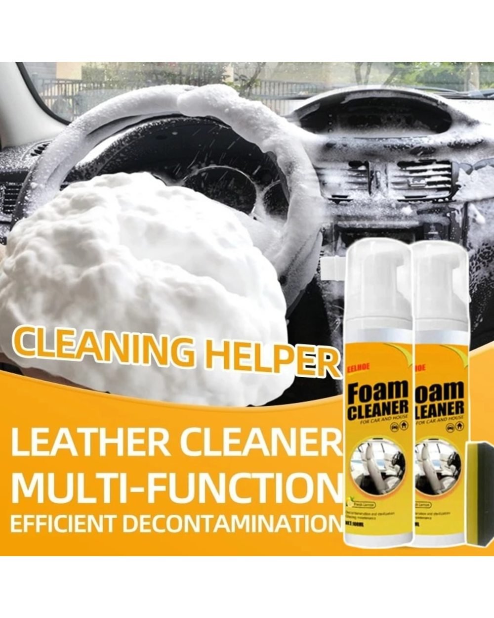 🔥2026 New Year Sale - Car Magic Foam Cleaner