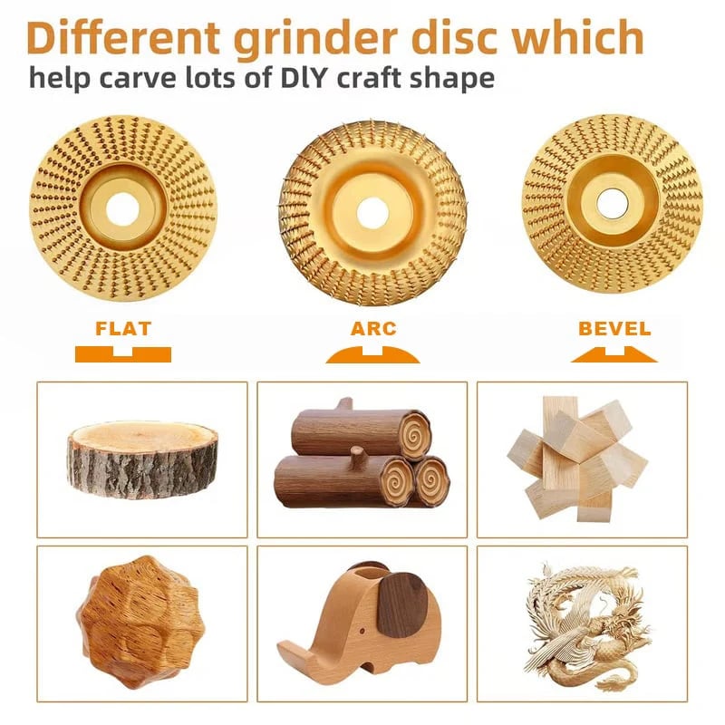 Wood Carving Disc Set - The Ultimate Woodworking Game Changer