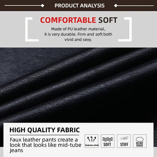 🎁New Year 2026 Sale -49%OFF🎁 S-shaped PU Leather Leggings