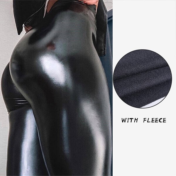 🎁New Year 2026 Sale -49%OFF🎁 S-shaped PU Leather Leggings
