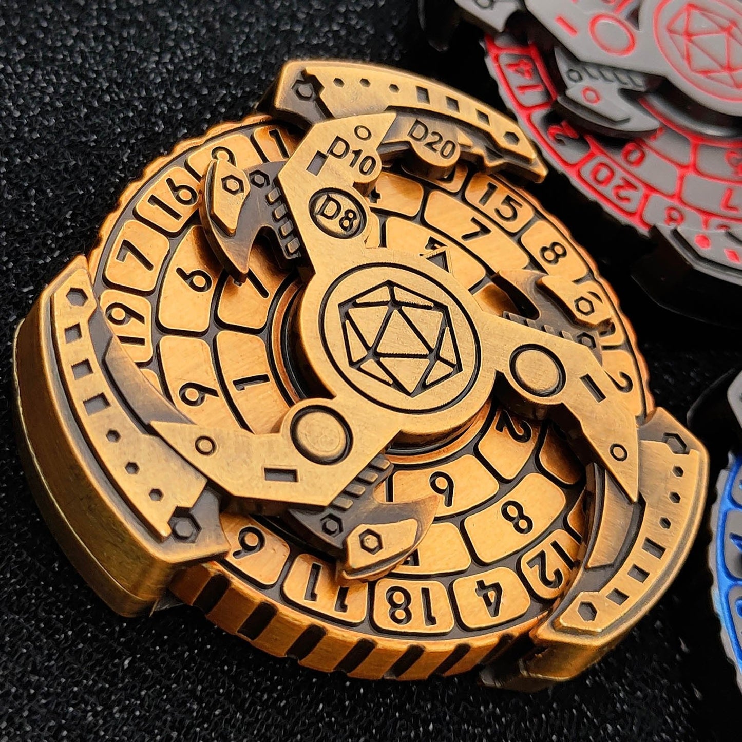 🔥🔥Metal Dice Spinner