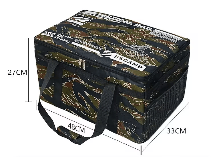 🔥Large Capacity Outdoor Folding Storage Bag Waterproof Portable Camping & Picnic Organizer