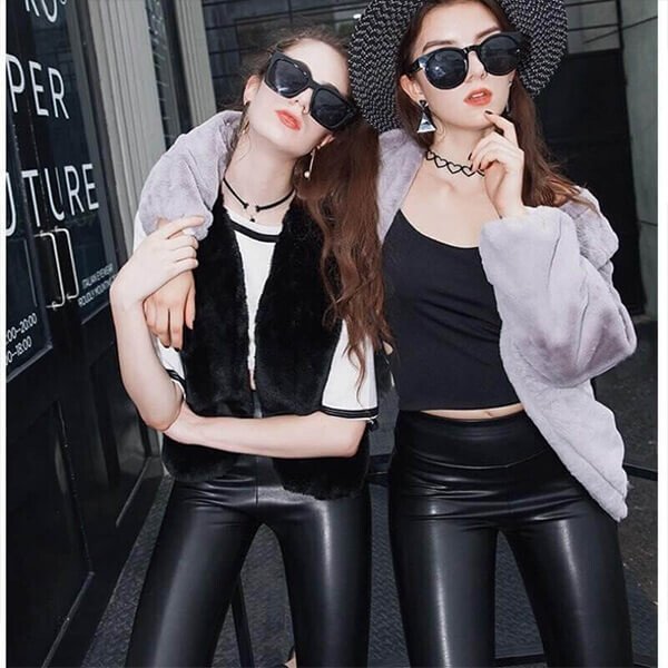 🎁New Year 2026 Sale -49%OFF🎁 S-shaped PU Leather Leggings