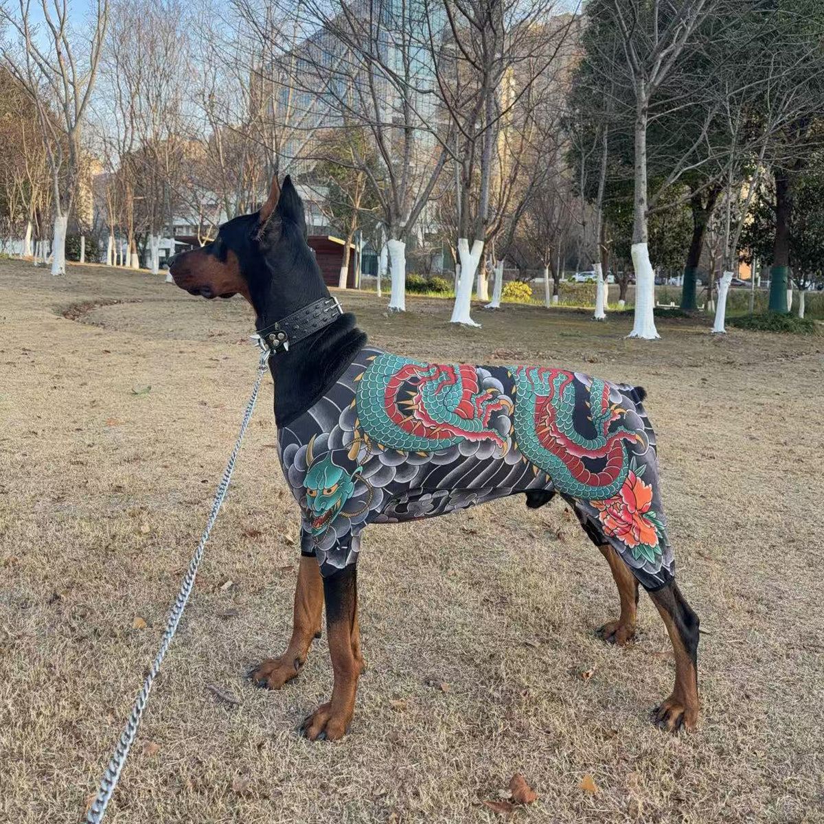 50%off- Pet Tattoo-Print Apparel — Four-Legged Suit for Cats & Dogs (Suitable for All Seasons)