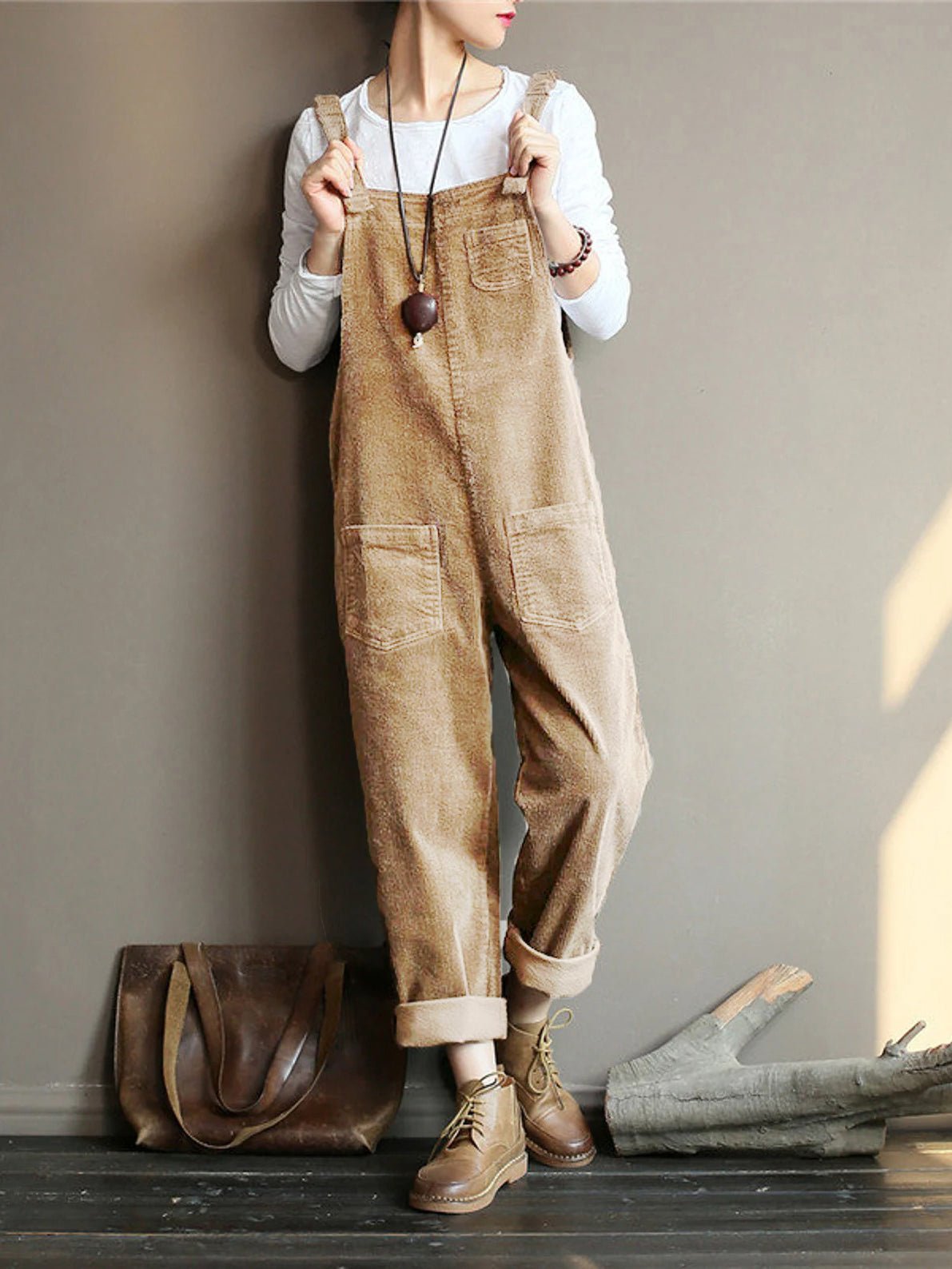 2026 NEW Wide Leg Corduroy Overalls