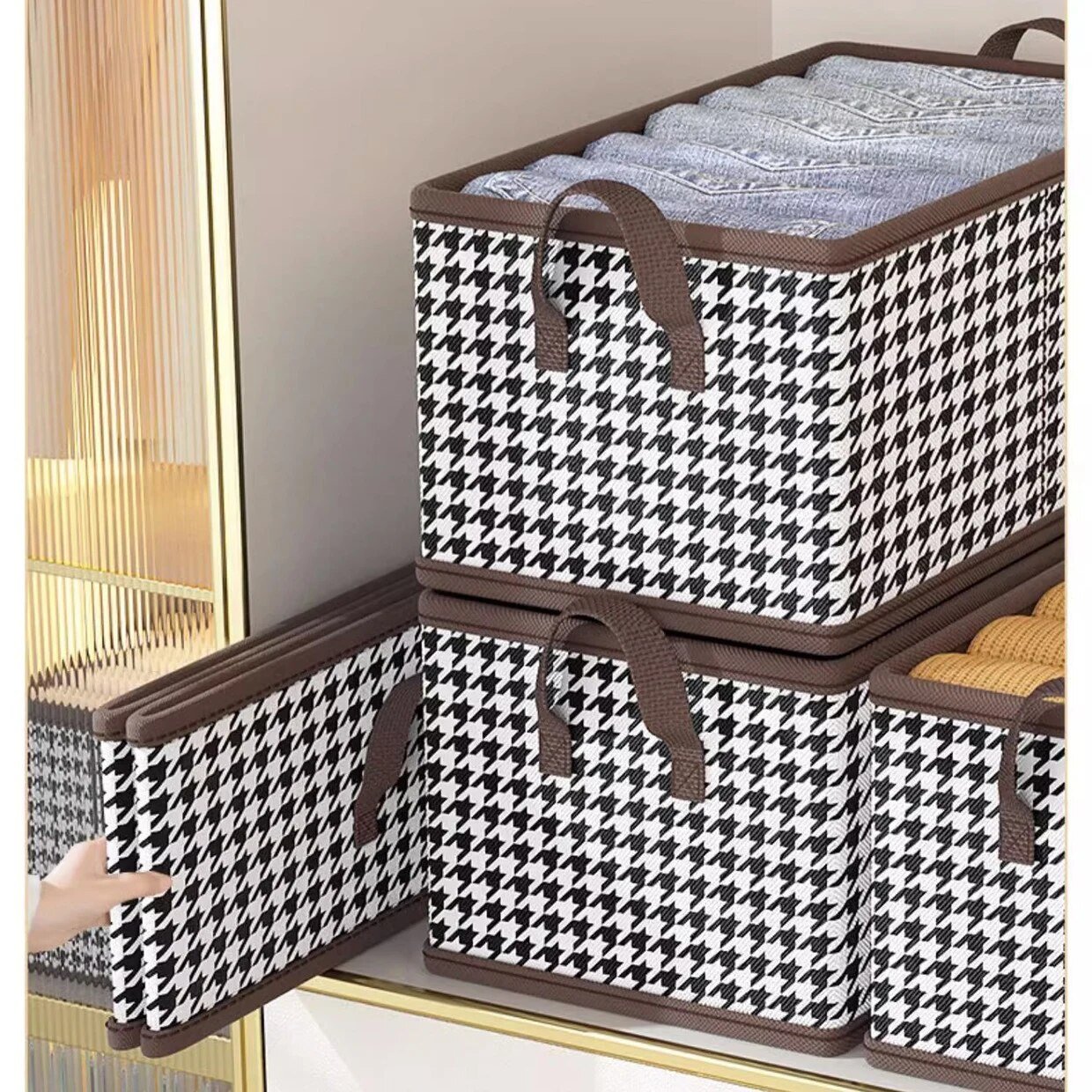 🏆Foldable jeans organizer for the closet