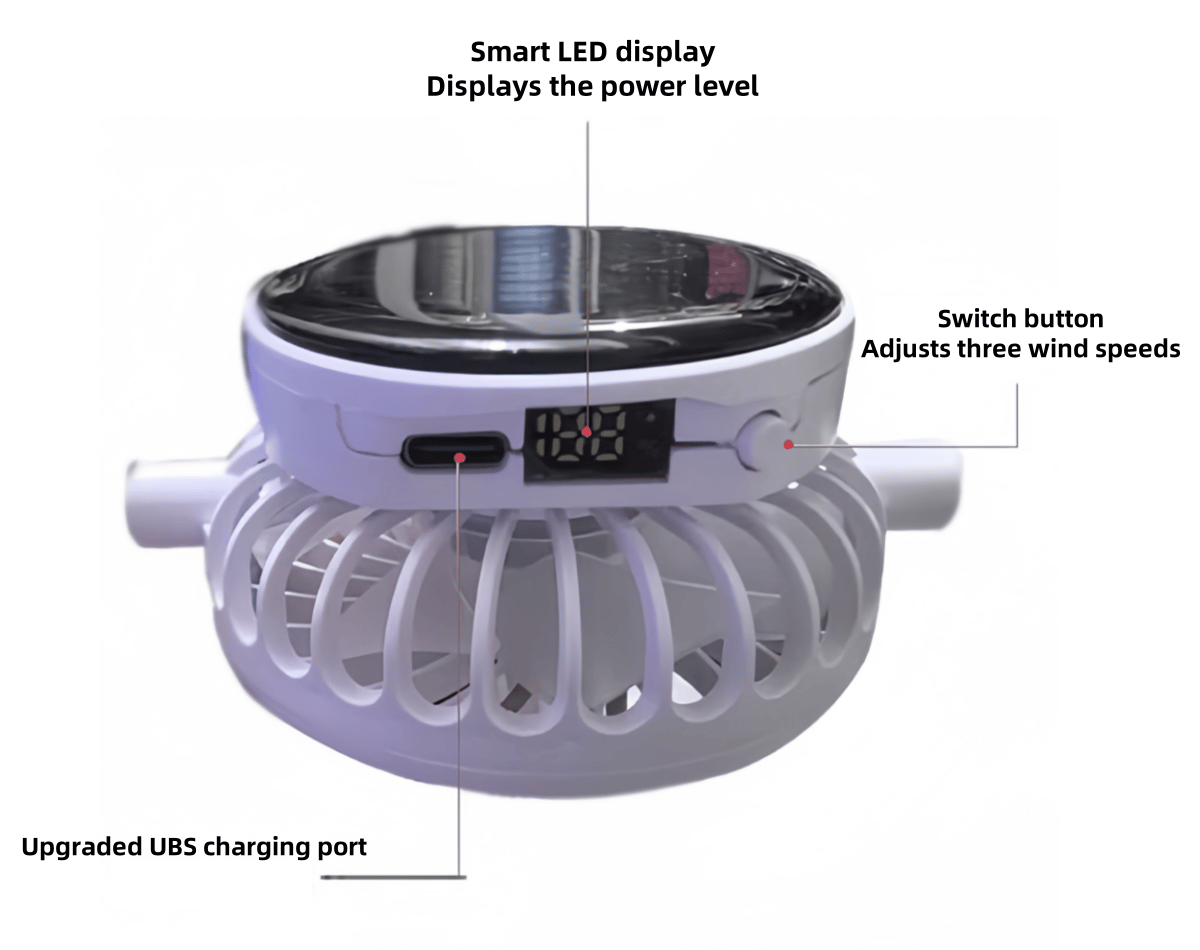 Solar Rechargeable Peaked Cap