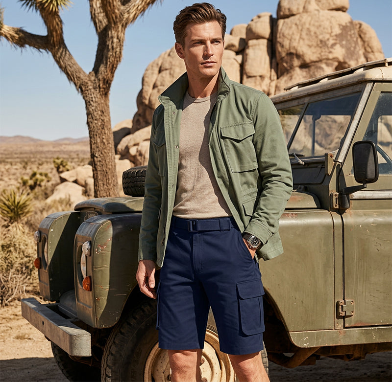 📢📢30% OFF !! ⏰Men's Classic Cargo Shorts with Pockets